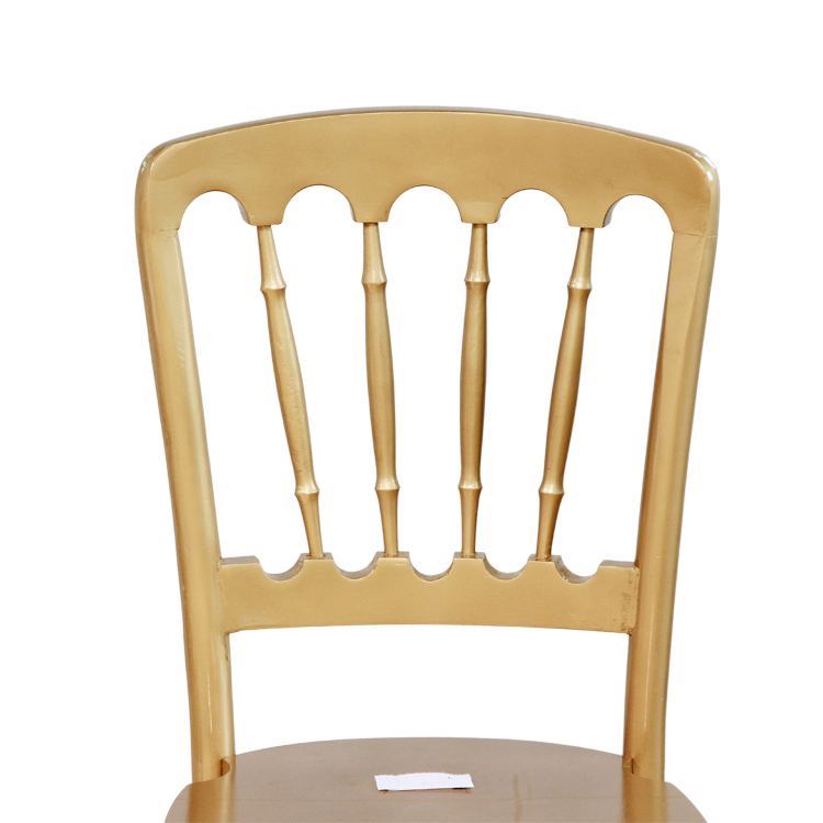 gold wood chateau chair